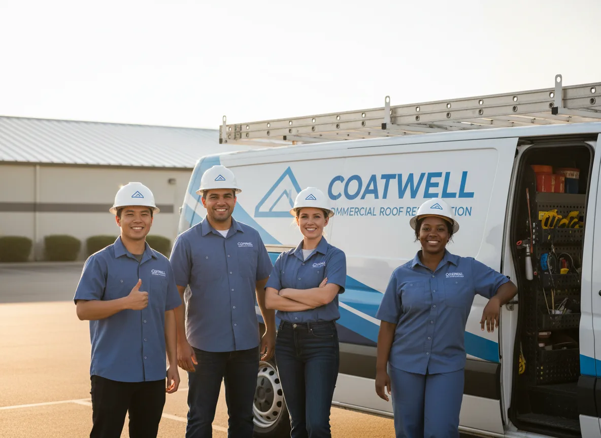Commercial roof coating company in Angora, NE